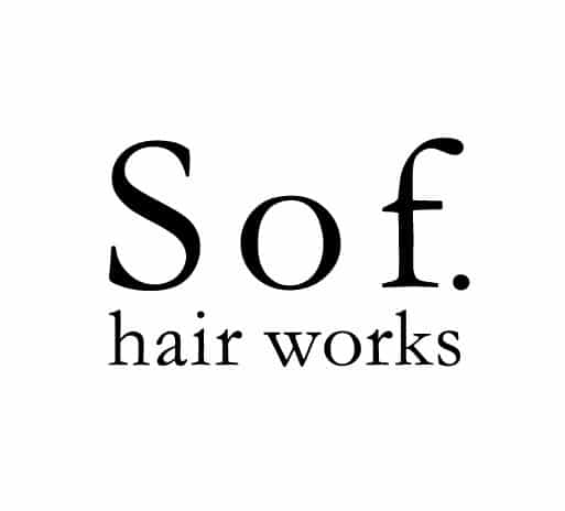 美容室Sof.hair works_ロゴ画像
