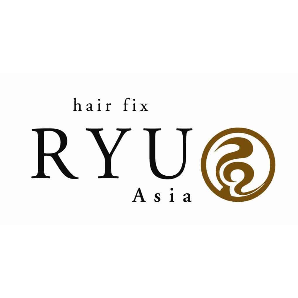 美容室hair fix RYU Asiaロゴ画像