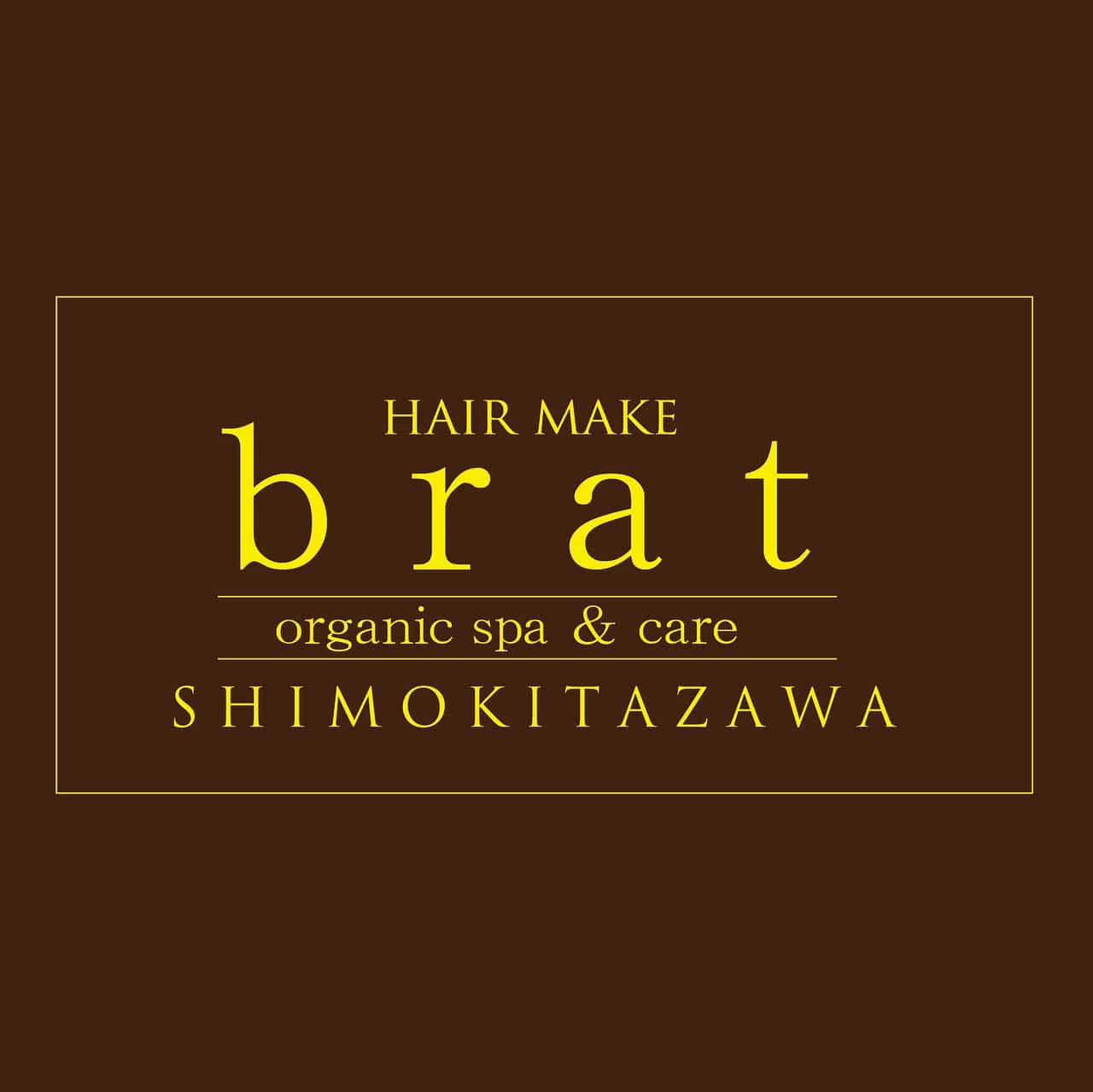 Hair ＆ Make bratロゴ画像