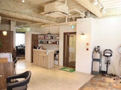 hair salon flat_求人画像