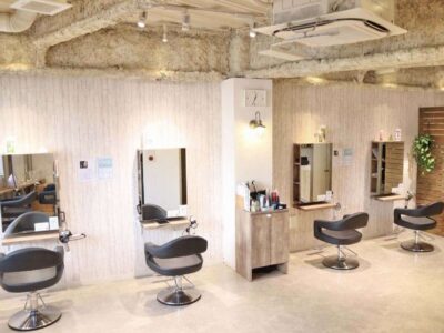 hair salon flat_求人画像